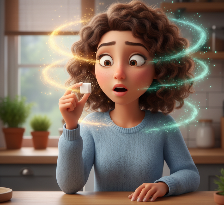 السكر الأبيض يسبب التوتر