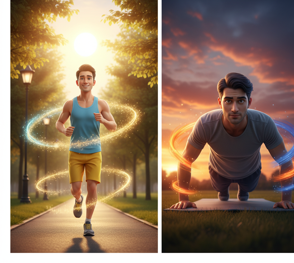 الرياضة الصباحية أفضل من المسائية