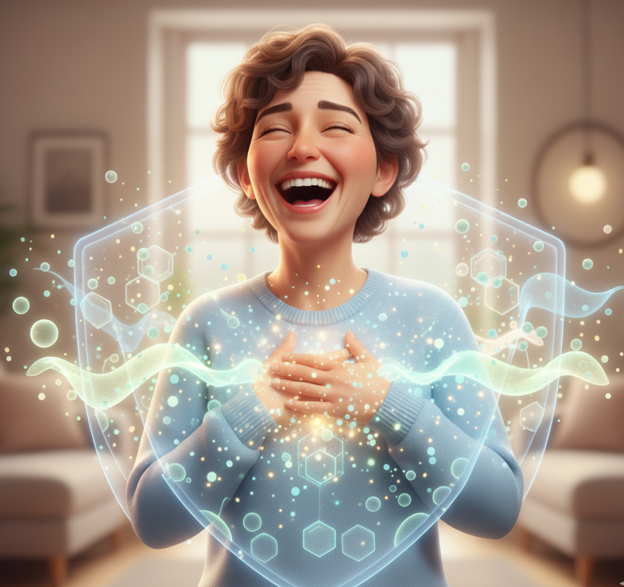 الضحك يقوّي المناعة